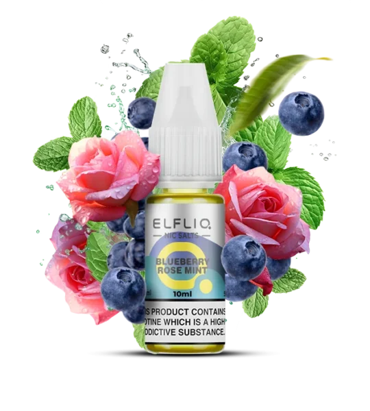 admin-ajax (14) Рідина ELFLIQ Blueberry Rose Mint 10 мл - Зображення 1
