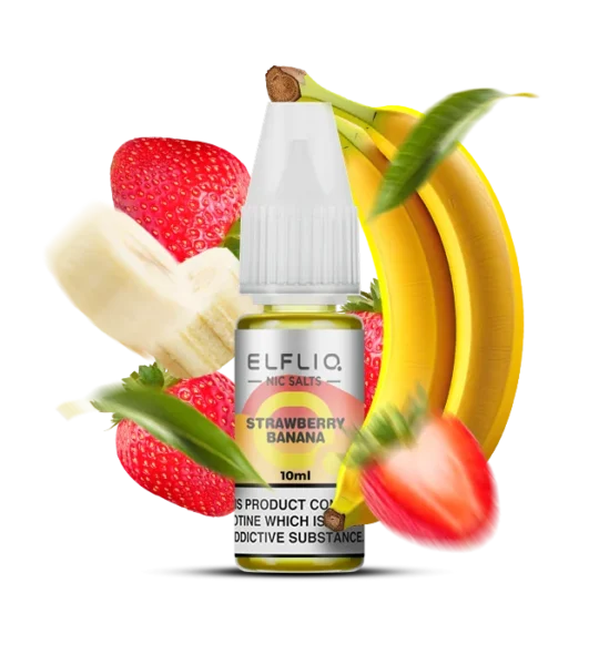 admin-ajax (19) Рідина ELFLIQ Strawberry Banana 10 мл - Зображення 1