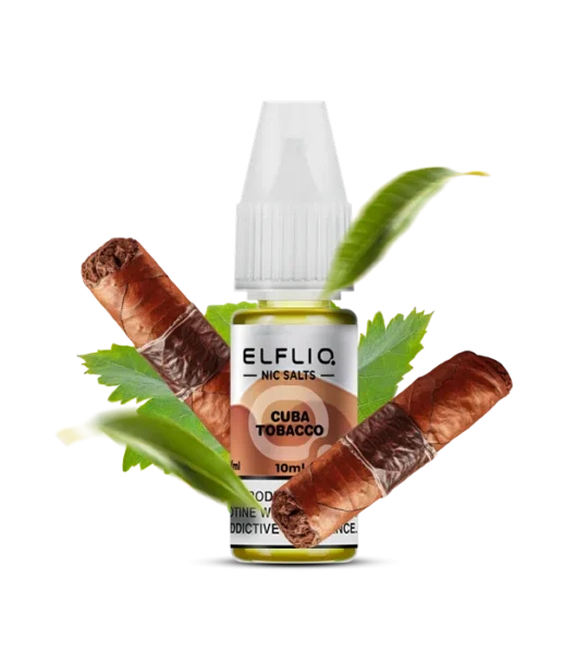 admin-ajax (25) Рідина ELFLIQ Cuba Tobacco 10 мл - Зображення 1