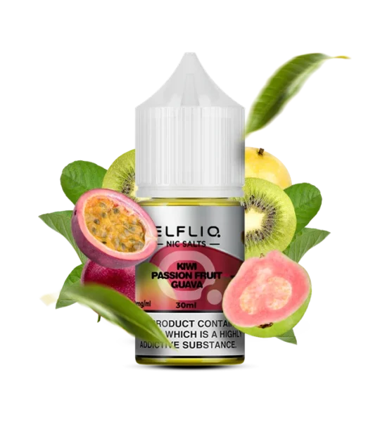 admin-ajax (42) Рідина ELFLIQ Kiwi Passionfruit Guava 30 мл - Зображення 1