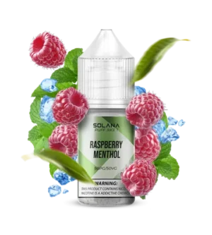 Рідина SOLANA 1 Raspberry Menthol 30 мл/ 50мг