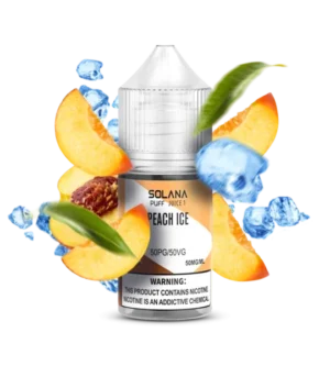 Жидкость SOLANA 1 Peach Ice 30 мл/50 мг