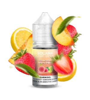 Рідина SOLANA 2 Strawberry peach lemon 30 мл/ 50мг