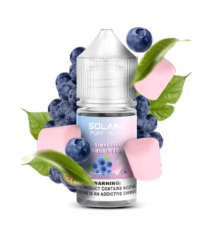 Рідина SOLANA 2 Blueberry bubble gum 30 мл/ 50мг