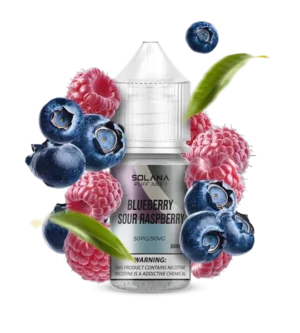 Жидкость SOLANA 1 Blueberry Sour Raspberry 30 мл/50 мг