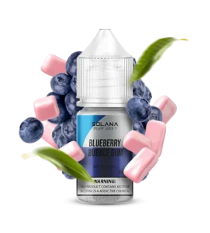 Рідина SOLANA 1 Blueberry Bubble Gum 30 мл/ 50мг