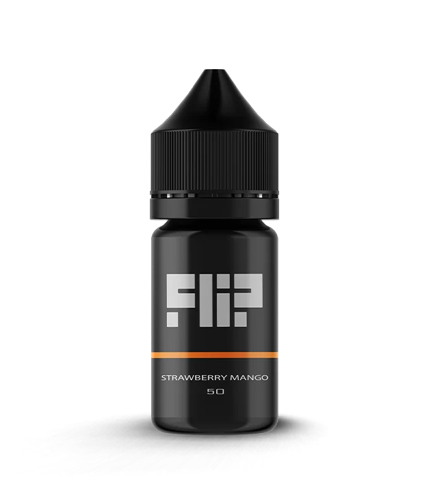 Flip_30ml_50mg_StrawberryMango.webp Рідина FLIP STRAWBERRY MANGO 30 мл 50 мг/мл Полуниця Манго - Зображення 1