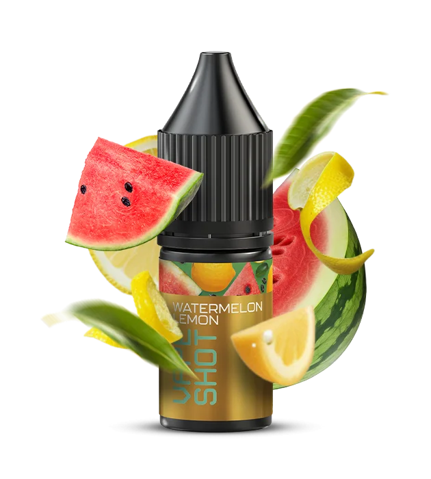 VapeShot_10ml_WatermelonLemon.webp Рідина Vape Shot 10ml Watermelon Lemon 50mg - Зображення 1