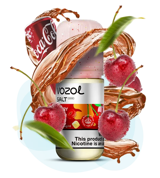 Vozol_Salt_Prime_30ml_CherryCola Рідина Vozol Prime Cherry Cola 30мл - Зображення 1
