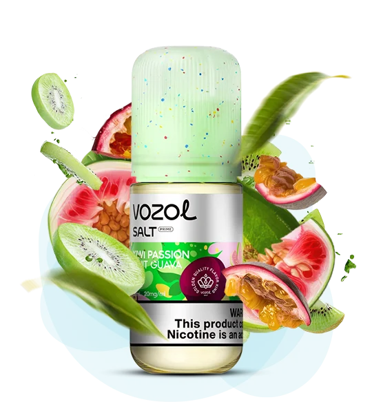 Vozol_Salt_Prime_30ml_KiwiPassionFruitGuava Жидкость Vozol Prime Kiwi Passion Fruit Guava 30мл — изображение 1