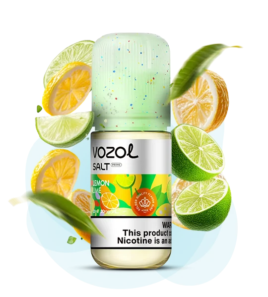Vozol_Salt_Prime_30ml_LemonLime Рідина Vozol Prime Lemon Lime 30мл - Зображення 1