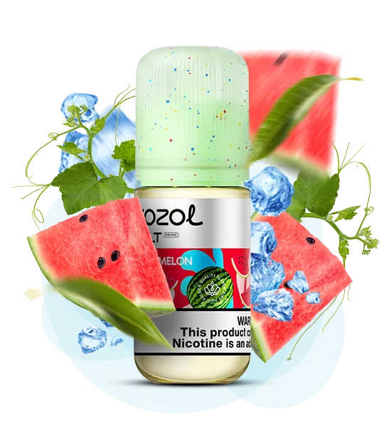 Vozol_Salt_Prime_30ml_WatermelonIce Рідина Vozol Prime Watermelon Ice 30мл - Зображення 1