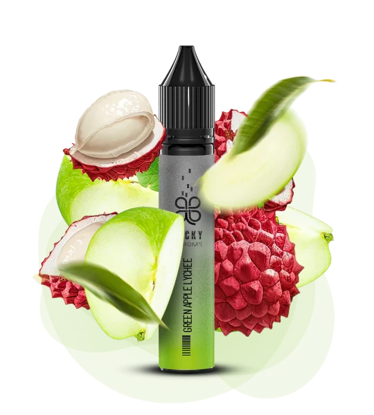 Lucky_Chrome_30ml_Green Apple Lychee_ Рідина Lucky Chrome Green Apple Lychee 30 мл/ 50мг - Зображення 1