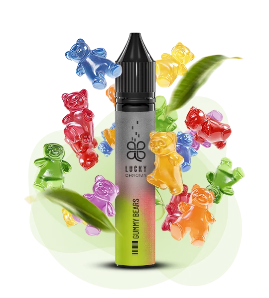 Lucky_Chrome_30ml_Gummy Bears Рідина Lucky Chrome Gummy Bears 30 мл/ 50мг - Зображення 1