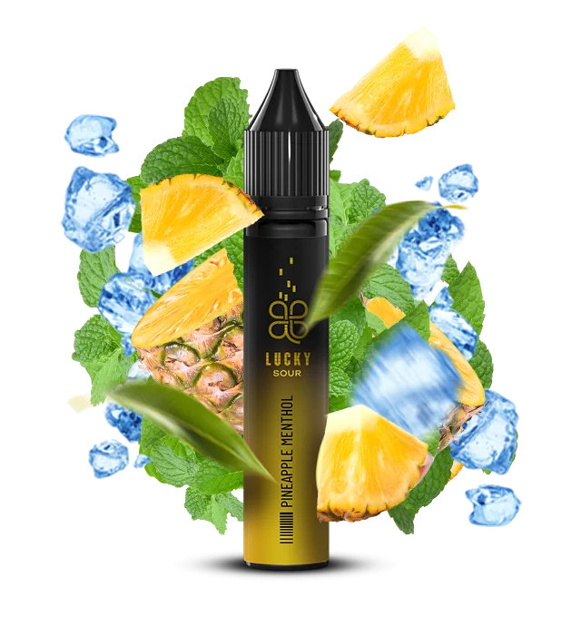 Lucky_Sour_30ml_PineappleMenthol (1) Рідина Lucky Sour Pineapple Menthol 30 мл/50мг - Зображення 1
