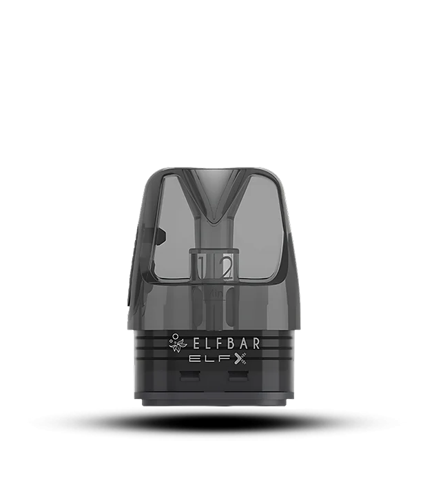 ELFBAR-ELFX-2ML-Dual-Mesh-Refillable-Pod-1-0.6 Картридж Elf Bar ELF X V2 0.6 Ом 2мл - Зображення 1