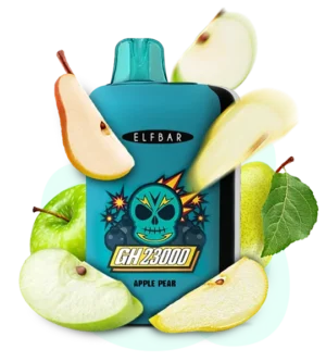 Одноразова Pod-система Elf Bar GH 23000 APPLE PEAR
