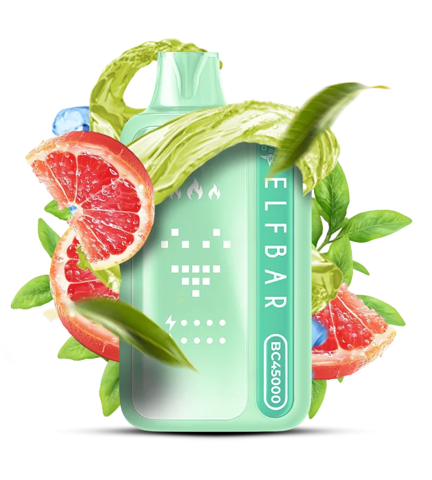 ElfBar_BC45000_GrapefruitGreenTea Одноразова Pod-система Elf Bar BC 45000 Grapefruit Green Tea - Зображення 1