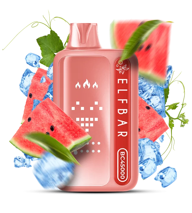 ElfBar_BC45000_WatermelonIce Одноразова Pod-система Elf Bar BC 45000 Watermelon Ice - Зображення 1