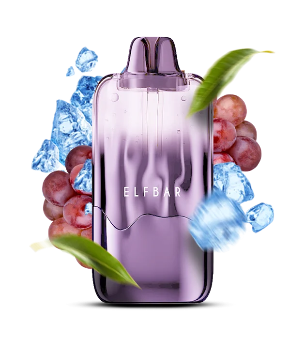 Elfbar_Duke_30000_Sour-Grape-Ice Одноразова Pod-система Elf Bar Duke 30000 Sour Grape Ice - Зображення 1