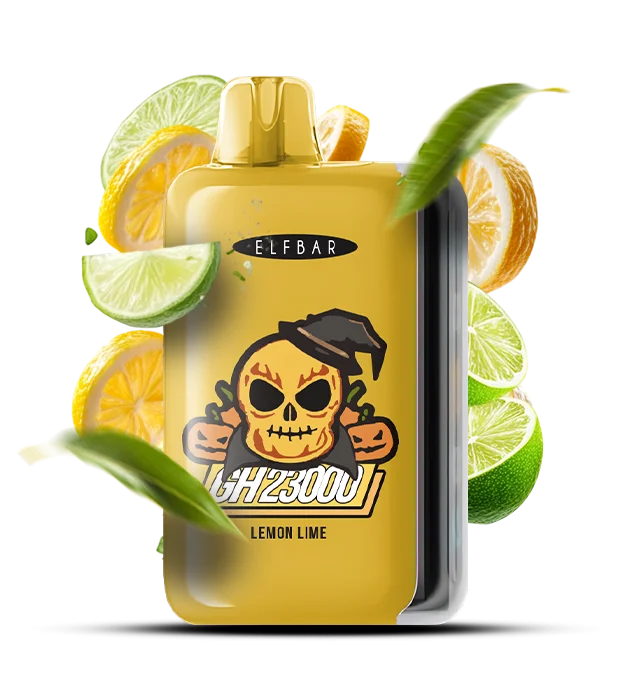 Elfbar_GH23000_LemonLime Одноразова Pod-система Elf Bar GH 23000 Lemon Lime - Зображення 1