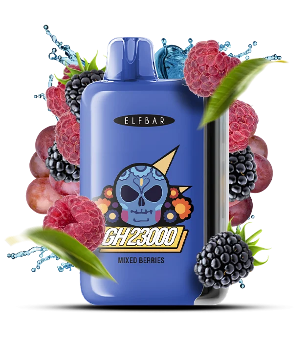 Elfbar_GH23000_MixedBerries Одноразова Pod-система Elf Bar GH 23000 Mixed Berries - Зображення 1