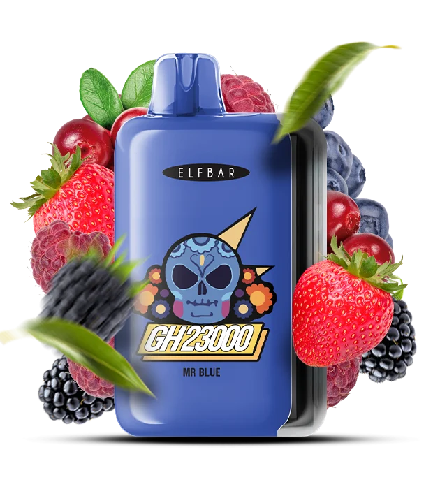 Elfbar_GH23000_MrBlue Одноразова Pod-система Elf Bar GH 23000 Mr Blue - Зображення 1