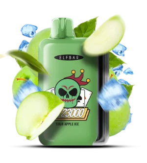 Одноразова Pod-система Elf Bar GH 23000 Sour Apple Ice