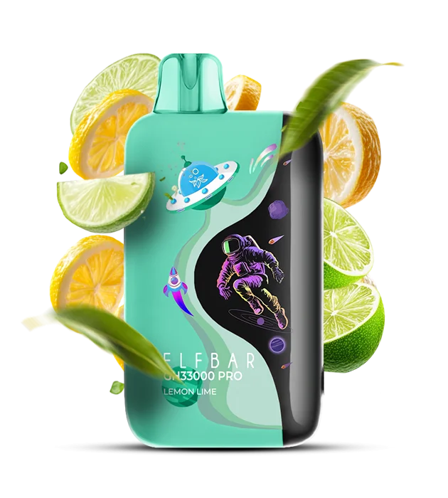 Elfbar_GH33000_Pro_LemonLime Одноразова Pod-система Elf Bar GH 33000 Pro Lemon Lime - Зображення 1