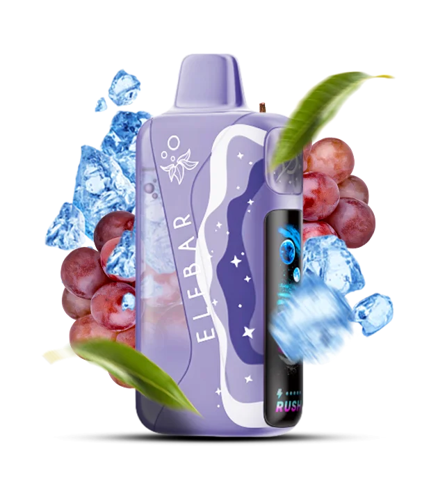 Elfbar_LushKingPro_40000_BlackGrapeIce Одноразовая Pod-система Elf Bar Lush King Pro 40000 Black Grape Ice — изображение 1