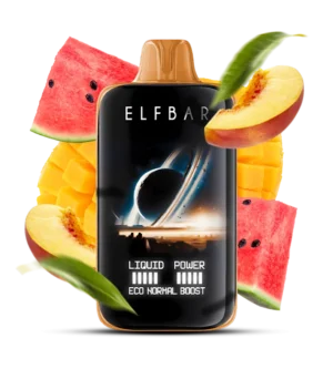 Одноразовая Pod-система Elf Bar 40000 Moon Night Mango Peach Watermelon
