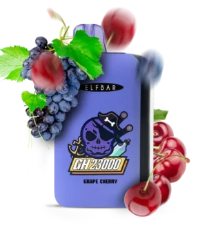 Одноразова Pod-система Elf Bar GH 23000 Grape Cherry