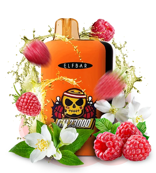 JasmineRaspberry_ES Одноразова Pod-система Elf Bar GH 23000 Jasmine Raspberry - Зображення 1