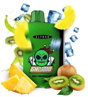 Одноразова Pod-система Elf Bar GH 23000 Kiwi Pineapple Ice