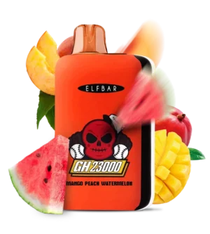 Одноразова Pod-система Elf Bar GH 23000 Mango Peach Watermelon