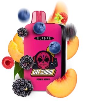 Одноразова Pod-система Elf Bar GH 23000 Peach Berry