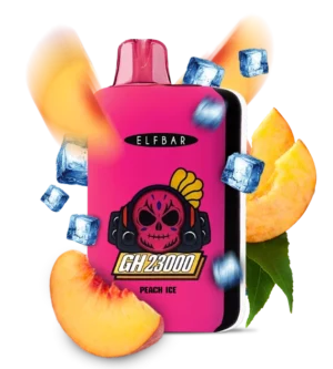 Одноразова Pod-система Elf Bar GH 23000 Peach Ice