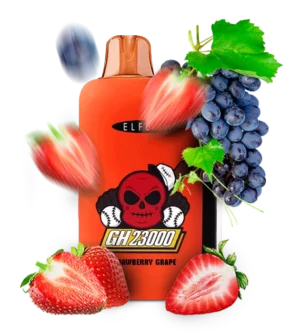 Одноразова Pod-система Elf Bar GH 23000 Strawberry Grape