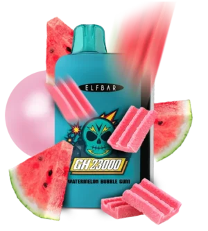 Одноразова Pod-система Elf Bar GH 23000 Watermelon Bubble Gum