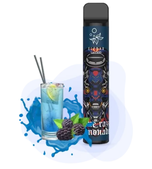 Одноразовая Pod-система Elf Bar 1500 LUX BLUE RAZZ LEMONADE