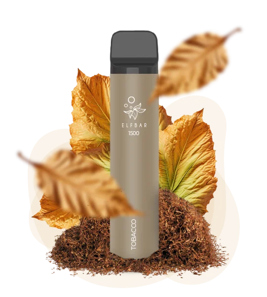 ElfBar_1500_Tobacco Одноразовая Pod-система Elf Bar 1500 Tobacco — изображение 1
