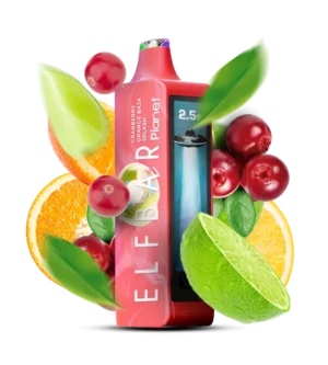 Одноразовая Pod-система Elf Bar Planet 25000 Cranberry Orange Baja Splash