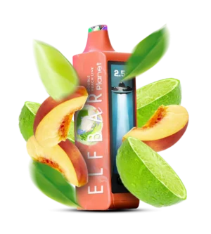 Одноразовая Pod-система Elf Bar Planet 25000 Double Peach Lime