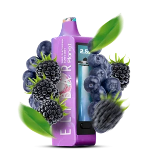 Одноразовая Pod-система Elf Bar Planet 25000 Sour Blackberry Blueberry