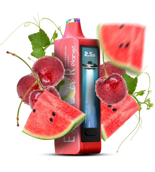 Elfbar_Planet_WatermelonCherry Одноразовая Pod-система Elf Bar Planet 25000 Watermelon Cherry — изображение 1