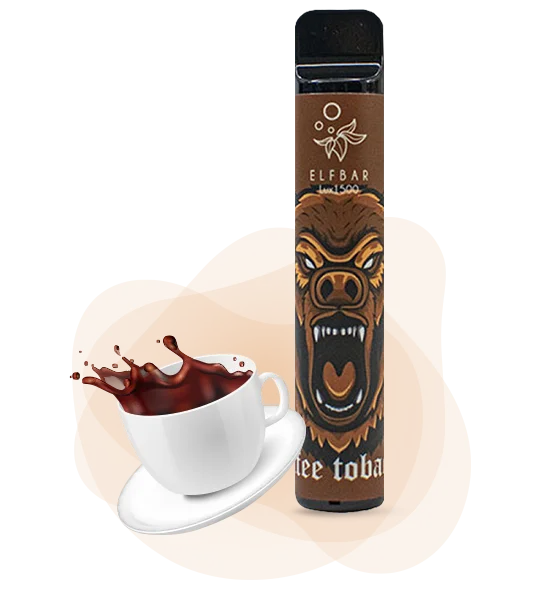 coffee-tabaccoo-2 Одноразовая Pod-система Elf Bar 1500 LUX COFFEE TOBACCO — изображение 1