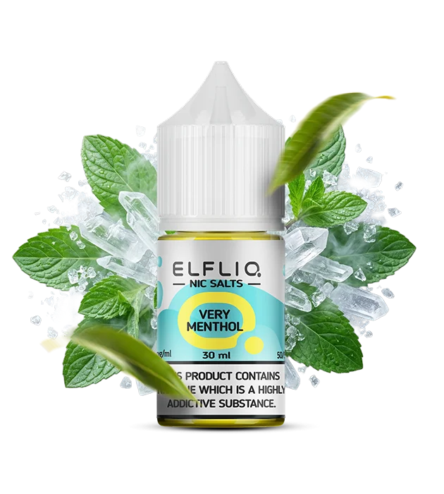 ELFLIQ_30ml_Very Menthol Рідина ELFLIQ Very Menthol 30 мл - Зображення 1