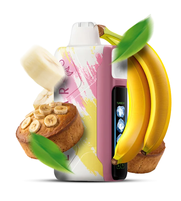 ElfBar_IceKing30000_BananaCake_ Одноразова Pod-система Elf Bar Ice King 30000 Banana Cake - Зображення 1