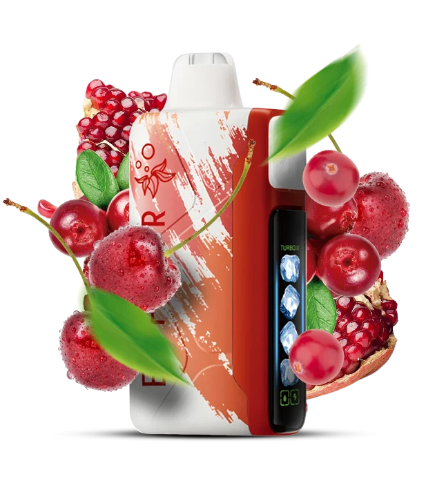 ElfBar_IceKing30000_CherryPomegranateCranberry Одноразова Pod-система Elf Bar Ice King 30000 Cherry Pomegranate Cranberry - Зображення 1